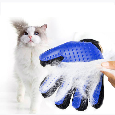 Nano Magnetic Glove to Brush and Remove Pets, Dogs and Cats