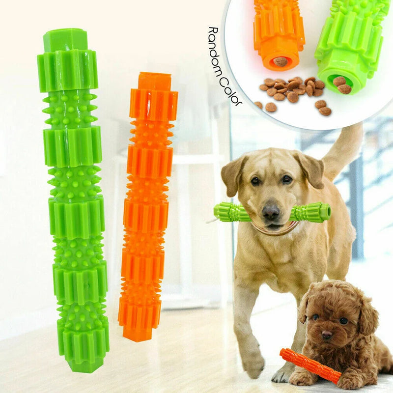 Cão de estimação mastigar brinquedo para mastigadores agressivos tratar dispensando borracha dentes limpeza brinquedo rangendo borracha brinquedo do cão brinquedos para cães