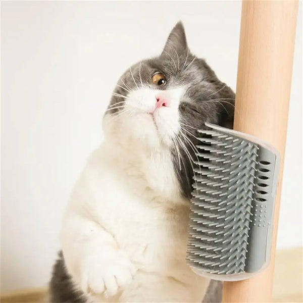 Cat Scratcher Massager for Cats Scratching Pets Brush Remove Hair Comb Grooming Table Dogs Kitten Care Royal Canin Accessories