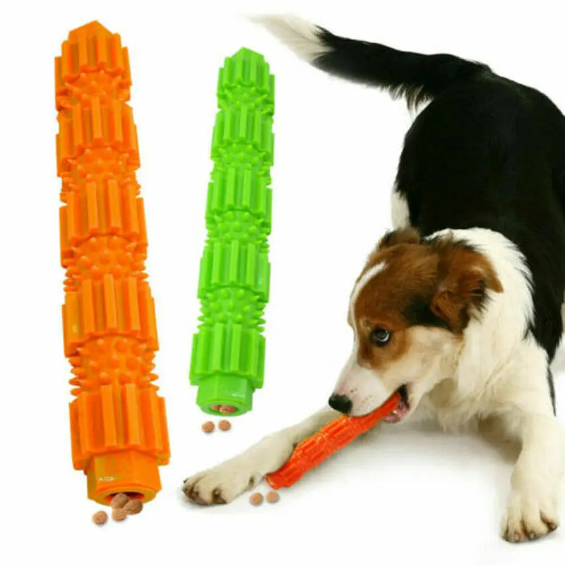 Cão de estimação mastigar brinquedo para mastigadores agressivos tratar dispensando borracha dentes limpeza brinquedo rangendo borracha brinquedo do cão brinquedos para cães