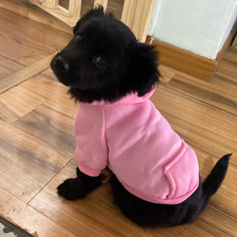 Cão inverno com capuz moletom para pequeno e médio cãozinho pet casaco filhote de cachorro gato jaqueta roupas chihuahuas traje buldogue francês